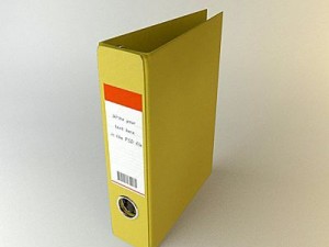 binders collection 3D Model
