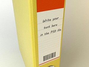 binders collection 3D Model