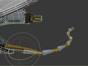 rigged moto helmet Modelo 3D