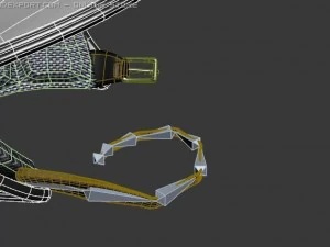 rigged moto helmet 3D Model