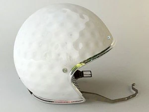 rigged moto helmet nc3 3D Model