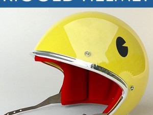 rigged moto helmet nc4 3D Model