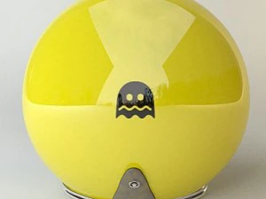 rigged moto helmet nc4 3D Model