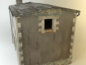 antique old building 3D Model