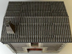 antique old building Modelo 3D