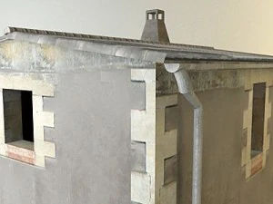antique old building 3D Model