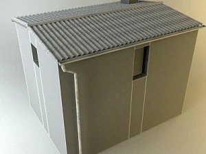antique old building 3D Model