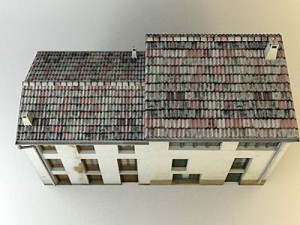 antique old building nc2 Model 3D