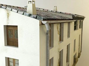 antique old building nc2 3D Model