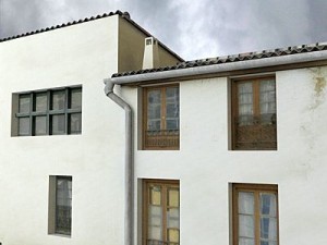antique old building nc2 Model 3D