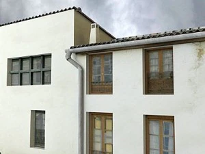 antique old building nc2 3D Model
