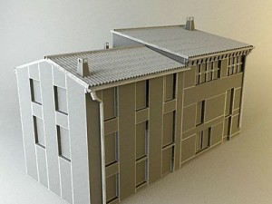antique old building nc2 Model 3D