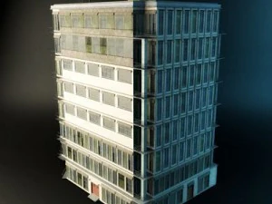 Stadtgeb&auml;ude 3D Modell