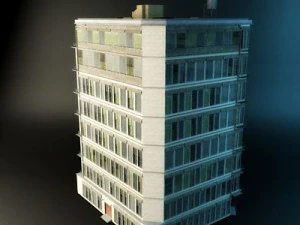 Stadtgeb&auml;ude 3D Modell