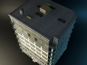 Stadtgeb&auml;ude 3D Modell