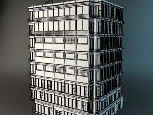 Stadtgeb&auml;ude 3D Modell