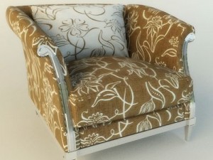 armchair collection Model 3D