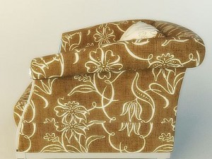 armchair collection Model 3D