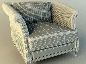 Sesselkollektion 3D Modell