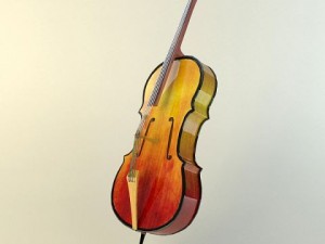 violoncello 3D Model