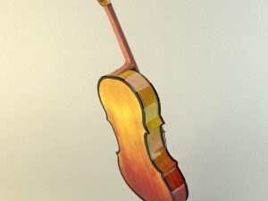 violoncello 3D Model