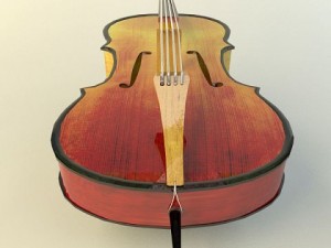 violoncello 3D Model