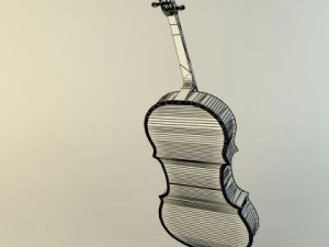 violoncello 3D Model