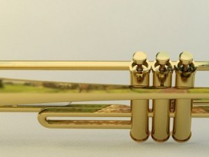 trumpet 3D 模型