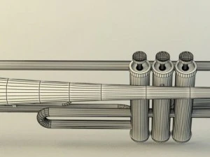 trumpet 3D Model