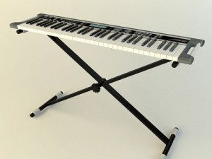 synthesizer Modelo 3D
