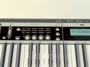 synthesizer Modelo 3D