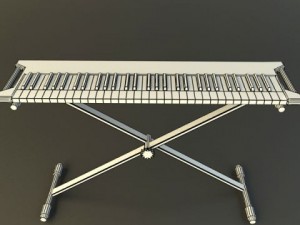 synthesizer Modelo 3D