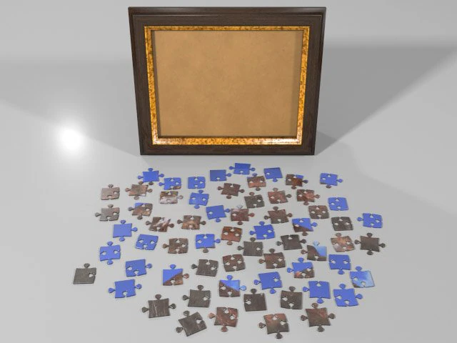 jigsawpuzzle 3D Model .c4d .max .obj .3ds .fbx .stl .blend 