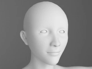 adult female model 3D Model