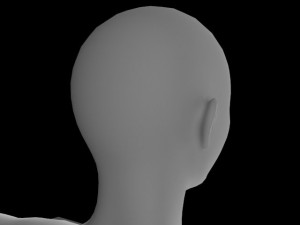 adult female model Modèle 3D