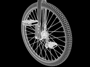 unicycle 3D 模型