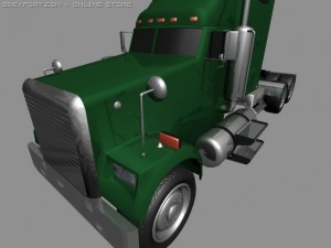 freightliner classic xmax 3D 模型