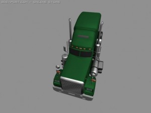 freightliner classic xmax 3D 模型