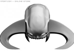 capacete de osso Modelo 3D