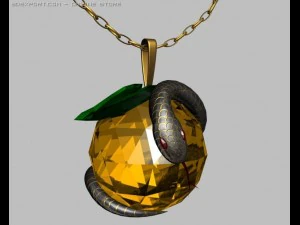 amuleto de edem Modelo 3D