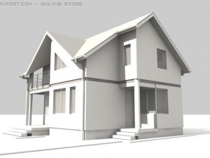 house gc1 3D मॉडल