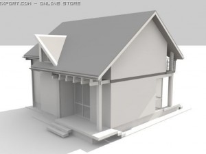 house gc1 3D मॉडल