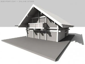 glass house 3D Model
