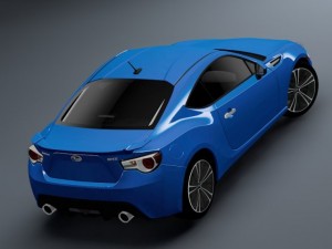 subaru brz 3D Модель