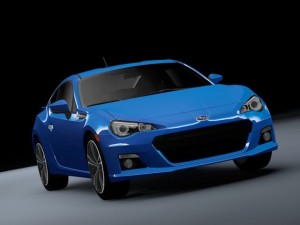 subaru brz 3D Модель