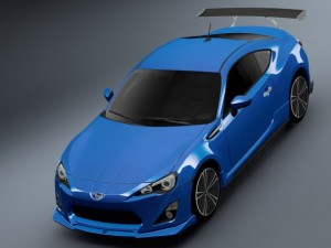 subaru brz 3D Модель