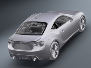 subaru brz 3D Модель