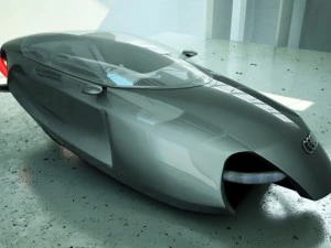 audi shark car model 3D Model