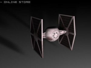 tie fighter 3D Model