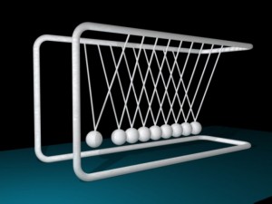 metall ball impact 3D Model